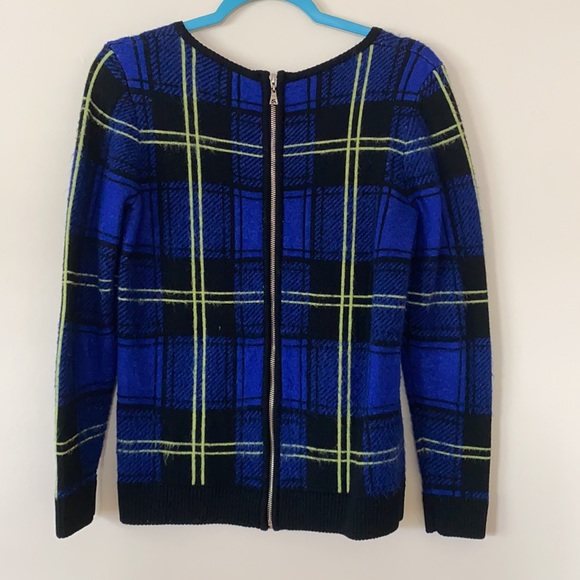 Milly Jacquard Sweater Wool/Mohair Blend - Picture 4 of 6